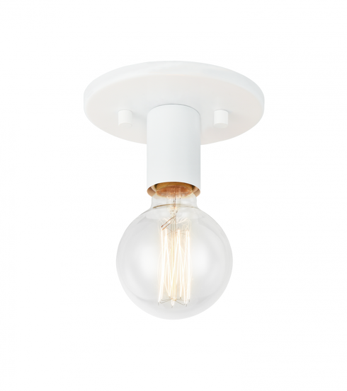 Matteo Lighting Kasa 1 Light Ceiling Mount in Black Model: X54911BK
