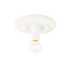 Matteo Lighting Kasa 1 Light Ceiling Mount in White Model: X54901WH