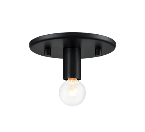 Matteo Lighting Kasa 1 Light Ceiling Mount in White Model: X54901WH