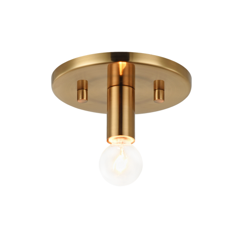 Matteo Lighting Kasa 1 Light Ceiling Mount in White Model: X54901WH