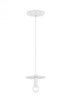 Matteo Lighting Kasa 1 Light Pendant in Combination Finishes Model: C54901AG
