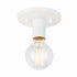Matteo Lighting Kasa 1 Light Wall Sconce/Ceiling Mount in White Model: WX54911WH