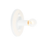Matteo Lighting Kasa 1 Light Wall Sconce in White Model: W54901WH