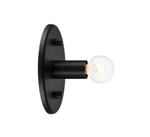 Matteo Lighting Kasa 1 Light Wall Sconce in White Model: W54901WH