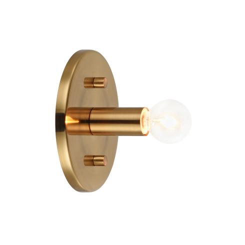 Matteo Lighting Kasa 1 Light Wall Sconce in White Model: W54901WH