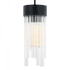 Matteo Lighting Kellan 3 Light Pendant in Black Model: C66903MB