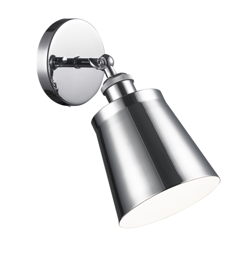 Matteo Lighting Kinsley 1 Light Wall Sconce in Black Model: S08201BK