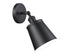 Matteo Lighting Kinsley in Black Wall Sconce Model: S08201BK
