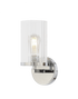 Matteo Lighting Liberty 1 Light Wall Sconce in Black Model: S06101BK