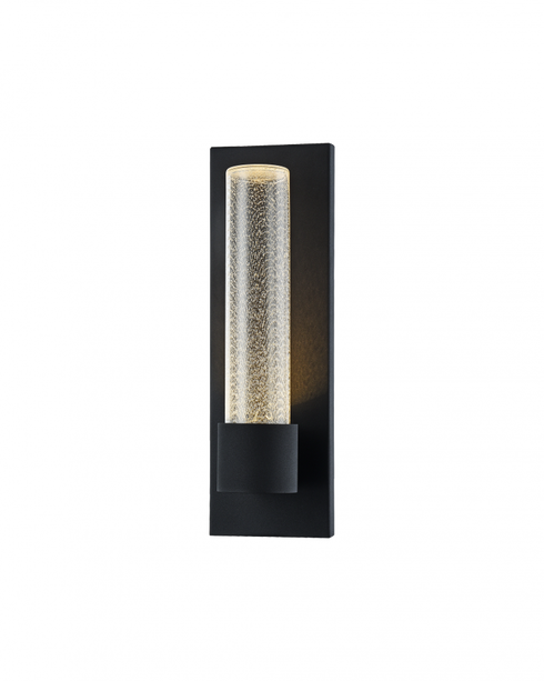 Matteo Lighting Likwid 1 Light Wall Sconce in Black Model: S02701MB