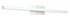 Matteo Lighting Madoire 2 Light Wall Sconce in Aluminum Model: S07433AL
