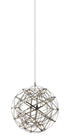 Matteo Lighting Manhattan Series in Chrome Chandelier Model: C48616CH