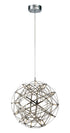 Matteo Lighting Manhattan Series in Chrome Chandelier Model: C48616CH