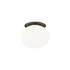 Matteo Lighting Mayu 1 Light Flush Mounts in Combination Finishes Model: X12101AGOP