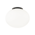 Matteo Lighting Mayu 1 Light Flush Mounts in Combination Finishes Model: X12121AGOP