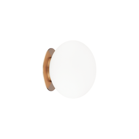 Matteo Lighting Mayu Wall Sconce in Combination Finishes Model: W12101AGOP