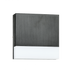 Matteo Lighting Meeko 1 Light Wall Sconce in Black Model: S07604OB