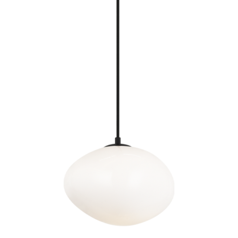 Matteo Lighting Melotte 1 Light Chandelier in Black Model: C63611BKOP