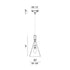 Matteo Lighting Mulinare Collections in Bronze Pendant Model: C48703BZ