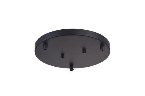 Matteo Lighting Multi Ceiling Canopy (Line Voltage) in Black Canopy Model: CP0103BK