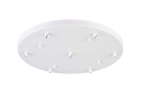 Matteo Lighting Multi Ceiling Canopy (Line Voltage) in Black Canopy Model: CP0107BK