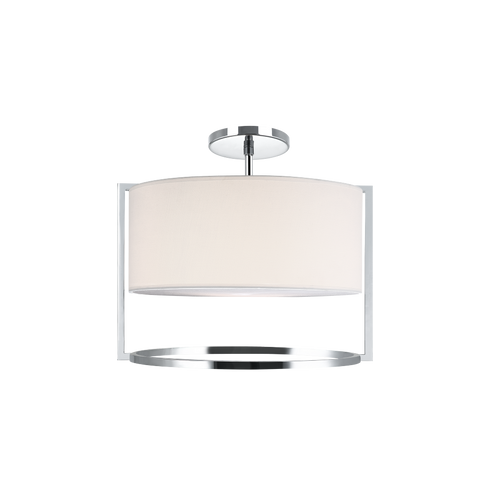 Matteo Lighting Nagashi 2 Light Ceiling Mount in Chrome Model: X67602CHWH