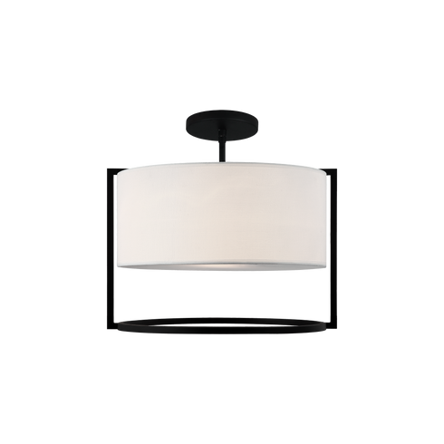 Matteo Lighting Nagashi 2 Light Ceiling Mount in Chrome Model: X67602CHWH