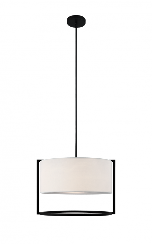 Matteo Lighting Nagashi 2 Light Pendant in Chrome Model: C67602CHWH
