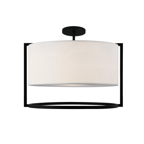Matteo Lighting Nagashi 3 Light Ceiling Mount in Chrome Model: X67603CHWH