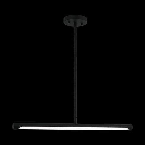 Matteo Lighting Novelle 1 Light Pendants in Black Model: C31424MB