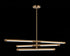 Matteo Lighting Novelle 3 Light Pendants in Black Model: C31490MB
