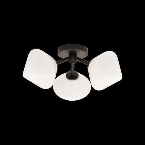 Matteo Lighting Novo in Aged Gold Brass Ceiling Mount Model: X81743AGCL