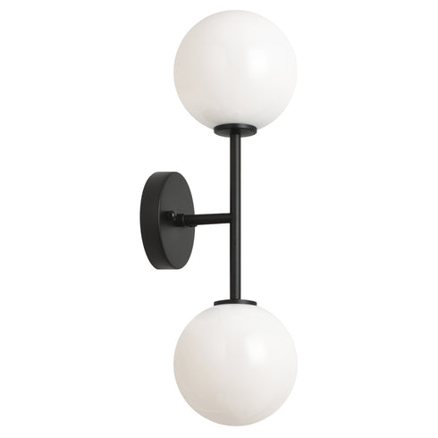 Matteo Lighting Novo in Aged Gold Brass Wall Sconce Model: W81702AGCL