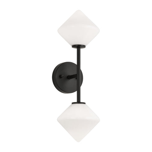 Matteo Lighting Novo in Aged Gold Brass Wall Sconce Model: W81742AGCL