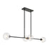 Matteo Lighting Novo in Black Pendant Model: C81704BKCL