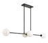 Matteo Lighting Novo in Black Pendant Model: C81704BKCL