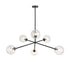 Matteo Lighting Novo in Black Pendant Model: C81706BKCL