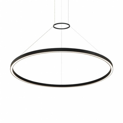 Matteo Lighting O'Hara 1 Light Chandelier in Black Model: C30840MB