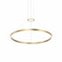 Matteo Lighting O'Hara 1 Light Chandelier in Gold Model: C30832BG