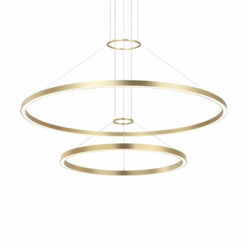 Matteo Lighting O'Hara 2 Light Chandelier in Gold Model: C30864BG