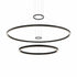 Matteo Lighting O'Hara 2 Light Chandelier in Gold Model: C30864BG