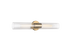 Matteo Lighting Odette 2 Light Wall Sconce in Black Model: S05403BK