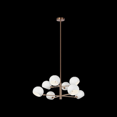 Matteo Lighting Orb in Matte Black Pendant Model: C31708MBAG