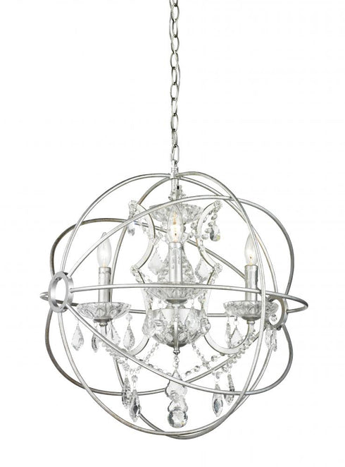 Matteo Lighting Orva Chandeliers 3 Light Chandelier in Bronze Model: C43303BZ