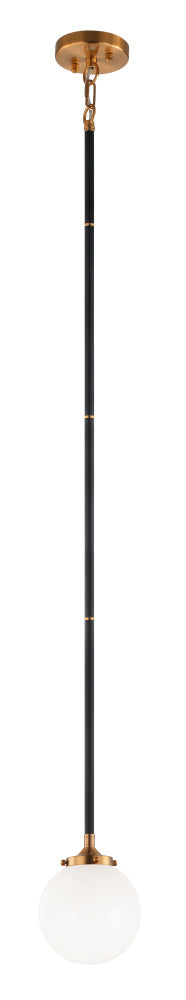 Matteo Lighting Particles in Aged Gold Brass Pendant Model: C58201AGCL