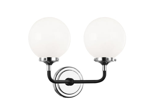 Matteo Lighting Particles in Aged Gold Brass Wall Sconce Model: W58202AGOP
