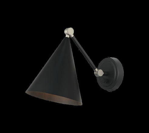 Matteo Lighting Pearson in Aged Gold Brass Wall Sconce Model: S16511AG