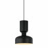 Matteo Lighting Pedestal 1 Light Pendants in Black Model: C71103BK