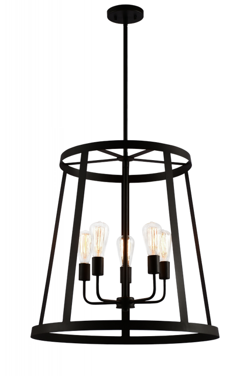 Matteo Lighting Pendant in Black Model: C65905MB