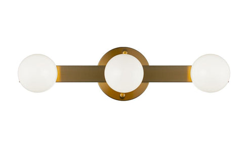 Matteo Lighting Pizzazz 3 Light Sconce in Gold Model: S14503AG